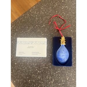2006 Royal Copenhagen Drop Ornament Kronborg Castle In Original Box